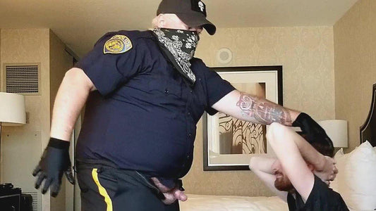 Archived Videos - BIG Officer Bear - Bearhugs, Choking, Facesitting, Police Officer, Roleplay